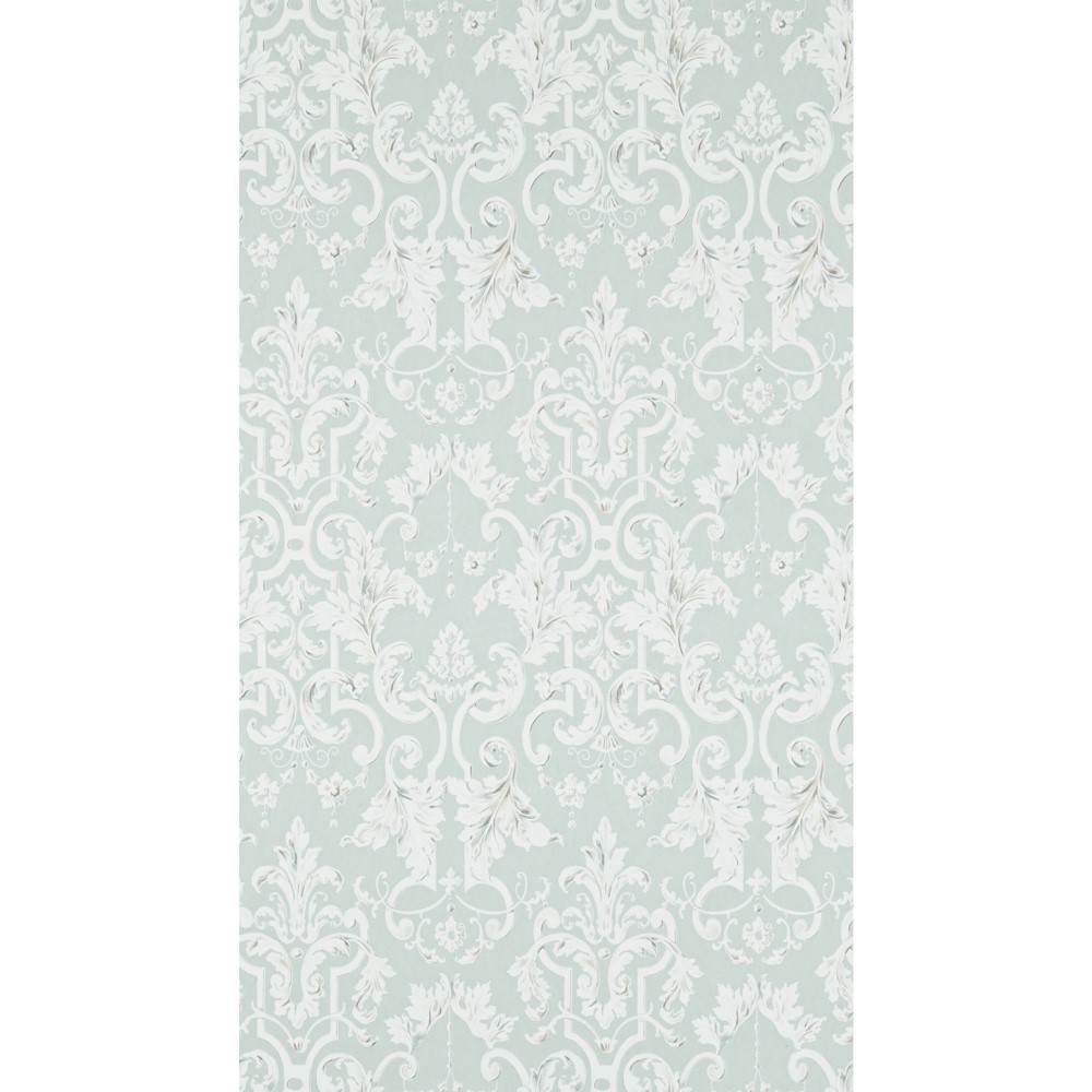 Marmorino Wallpaper 312033 by Zoffany in Platinum Grey